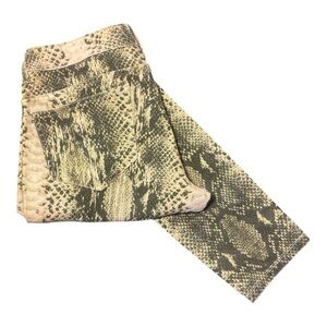 VICTORIA SECRET VS Siren Snake Skin Printed Jeans